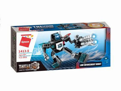 Qman Shadow Pulse Combat Vehicle 1413-5 Robot Law Enforcement